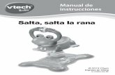 Manual de instrucciones - VTech España · desarrollo motor y su sentido del equilibrio. 2 Introducción BoTones y ... • La barra debajo del contenedor indica que el producto está
