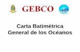 Carta Batimétrica General de los Océanos · guerra naturales monohaz perforaciones truman hasta 100 brazas petroleo sismica 60's extraccion de petroleo de canal de fondos oceanicos