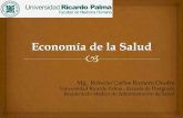 Mg. Roberto Carlos Romero Onofre - urp.edu.pe · Los recursos son escasos en relación a los deseos de las personas. ... Economía es el estudio como la sociedad gestiona sus recursos