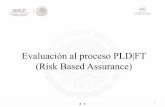 Evaluación al proceso PLD|FT (Risk Based Assurance) · resultados se logra en base a un enfoque sistémico, oportuno y estructurado. Único ... Internacional (FMI) y el Banco Mundial