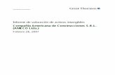 Informe de valoración de activos intangibles - AMECOamecobolivia.com/documentos/INTANGIBLES AMECO FEB 07.pdf · Descripción de la empresa 3 ... SPVS-IV-MN-ED-CAC-003/2006 de junio