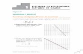 01 Mat2bach CCSS CD t01 mec - Página principal€¦ · Unidad 1. Sistemas de ecuaciones. Método de Gauss 1 Página 27 REFLEXIONA Y RESUELVE Ecuaciones e incógnitas. Sistemas de