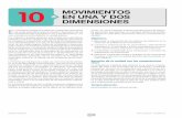 10 MOVIMIENTOS EN UNA Y DOS DIMENSIONESyoquieroaprobar.es/_pdf/01439.pdf · Movimiento parab lico (en ingl s). 2. Movimiento de proyectiles (en ingl s). Enlace web: Composici n de