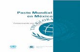 Pacto Mundial en México · Pacto Mundial en México Comenzando por los Principios: Informe de Actividades 2007 Pacto Mundial en México!