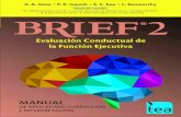 Evaluación Conductual de la Función Ejecutiva · adaptación del BRIEF-2 constituyó su tesis doctoral. M.ª de la Concepción Fournier del Castillo