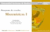 Plan de Estudio 2009 Bachillerato Generaldgep.uas.edu.mx/archivos/2009/semestre_1/PG_101_matematicas_I.pdf · sociedad que exige también el fortalecimiento de los aspectos éticos,