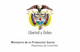 Ministerio de la Protección Social República de Colombia · Etica y Bioética Historia de la salud pública Medicamentos esenciales Políticas públicas en salud Recursos humanos