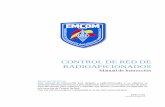 control de red de radioaficionados - emergencias.ure.es · Este manual de instrucción está dirigido a radioaficionados ... Las Redes EMCOM están abiertas a cualquier radioaficionado.