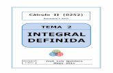 INTEGRAL DEFINIDA - Jos Luis Quintero D vila 2.pdf · i 1 n i (n 1)(6n 9n n 1) 30 = ∑ = + + + − 2.3. SUMAS DE RIEMANN Si f es una función continua y positiva en el intervalo