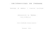 UNIVERSIDAD DE PANAMA - sibiup.up.ac.pa · los astros y planetas, los minerales, las plantas, los animales y la existencia de la vida humana. Todo ello responde a un ordenamiento
