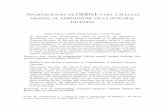 APORTACIONES DE DERIVE Y DEL CÁLCULO …2)Aportaciones.pdf · de los procesos llevados a cabo en las actividades (Depool, 2004; González-Martín, 2006). La visualización que facilita