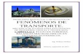 Fenómenos de Transporte. Capítulo 6. · 20.90 del Schaum, Fluid Mechanics and ... / Fenómenos de Transporte Fenómenos de Transporte Mecánica de Fluidos Mecánica de Fluidos Mecánica