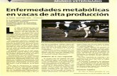 Enfermedades metabólicas en vacas de alta producción · Es conocido el caso de la vaca ameri-cana Beecher Arlinda Ellem, que produjo ... ciclo productivo de la vaca de leche, como