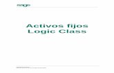 Manual Activos Fijos Logic Class V.05 · Tipos de plan ... Anticipos para inmovilizaciones intangibles Al igual que el inmovilizado material se valorará a su precio de adquisición