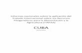 CUBA - fao.org · Base_legal_de_Cuba.docx ... • Manejo adaptativo de los sistemas de semillas y flujo genético para una agricultura de sostenible y el