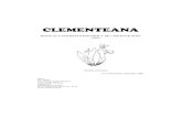 CLEMENTEANA - ucm.es · Clementeana es el boletín oficial de la Sociedad Española de Liquenología (SEL). Se publica, un número por año, en castellano, con colaboraciones seleccionadas