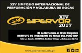 Presentación de PowerPoint - ::. XIV SIPERVOR 2017 - … · y tecnológica en Perforación y Voladura de Rocas realizado en el Perú. Desde el año 1990 cuenta con 13 ediciones realizadas