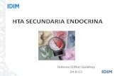 HTA SECUNDARIA ENDOCRINA - idim.com.aridim.com.ar/blog/wp-content/uploads/2015/06/HTA-SECUNDARIA... · Objetivos • Enumerar las distintas causas de HTA endócrina • Detallar el