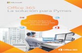 Office 365 La solución para Pymes · acceder a ellos espías corporativos, ladrones cibernéticos y gobiernos. Mito 2 Realidad ... Características del Centro de Administración