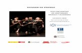 DOSSIER DE PRENSA - encuentrodesantander.es · Dossier Presentación del XVIII Encuentro de Santander Música y Academia Página | 2 CONCIERTOS EXTRAORDINARIOS IGLESIA DE SANTA LUCÍA