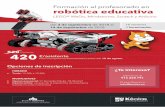 Formacion profesorado · LEGO® WeDo, Mindstorms, Scratch y Arduino del 3 de septiembre de 2018 al ... Temario Desarrollo de videojuegos con Scratch • Presentación profesor