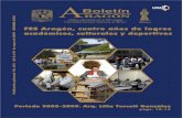 8 al 31 de mayo de 2009 - Inicio,FES Aragón, UNAM, … · za y la templanza con la que han servido de guía a juventudes ávidas de ... sus combinaciones y 800 palabras, entabló