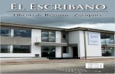El cribano - supernotariado.gov.co · Notariado y Registro, Orlando García-Herreros Salcedo inauguró la nueva sede de la Oficina de Registro de Instrumentos Públicos de Zi-paquirá.