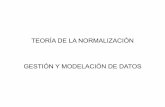TEORÍA DE LA NORMALIZACIÓN GESTIÓN Y …cic.javerianacali.edu.co/...media=materias:bd1:13_normalizacion.pdf · Primera Forma Normal ... Segunda Forma Normal Una relación R está