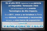 un imposible: Venezuela vibró evento Tecnológico de … · Pendones con logos de patrocinadores principales a ... NOTA: La exposición de marcas distintas a la empresa contratante,