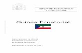GUINEA ECUATORIAL IEC jun 11 - eic.cat · Se encuentra situado en la posición 160 de un total de 167 países en el Democracy Index 2010 de Economist Intelligence Unit.