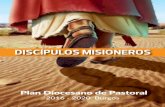 DISCÍPULOS MISIONEROS - Arzobispado de Burgos · Esta misión se desarrolla en los cuatro grandes ámbitos de la ... VIVENCIA DE DISCÍPULOS MISIONEROS. ... con Dios y a implicarse