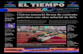 GOBIERNO > Chávez anunció firma de contrato …media.eltiempo.com.ve/EL_TIEMPO_VE_web/38/diario/docs/... · Acompañado del presidente de Pdvsa, Rafael Ramírez, el jefe de Estado