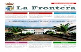 la frontera junio - aytofrontera.org · Lomo Perejil; y en El Pozo de La Salud: C/ El Pozo de La Salud, C/ Punta El Palo, C/ La Sirena, C/ Roque Bremejo, C/ El Pozo y C/ La Dorada.