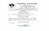 Diario Oficial de 26 SEPTIEMBRE de 2005 - Gobierno …yucatan.gob.mx/docs/diario_oficial/diarios/2005/2005-09-26.pdf · ... que se publicarán por dos veces dentro de un plazo de