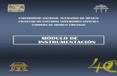 MÓDULO DE INSTRUMENTACIÓN - …medicina.iztacala.unam.mx/PROGRAMAS CMC 2015/CICLO I/M... · 11 universidad nacional autÓnoma de mÉxico facultad de estudios superiores iztacala