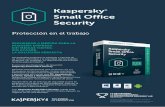 Kaspersky Small Office Security€¦ · administración de contraseñas está disponible para dispositivos con iOS y Android. FACILIDAD DE USO DESDE EL PRIMER MOMENTO. PROTECCIÓN