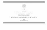 IRECCIÓN DE OORDINACIÓN CADÉMICA HISTORIA … · conformación de México, a partir de la identificación de los cambios, continuidad y ruptura en los procesos históricos, sus