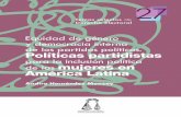 Equidad de género - te.gob.mx · Equidad de género y democracia interna de los partidos políticos. Políticas partidistas para la inclusión política de las mujeres en América