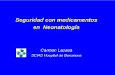 Seguridad con medicamentos en Neonatología - … · Estudio español ENEAS 2006 5.755 HC en 24 hospitales (8,4% pacientes ingresados con AA) ... Grupos de trabajo. 1. Hospital de