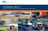 LRQA Catalogue Formation Espagnol 2017 - ISO 9001, ISO ... · ISO 14001 :2015 Auditor Interno ... material para clase, proyector, ejercicios, simulaciones, casos prácticos, juegos