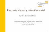 Mercado laboral y cohesión social - cieplan.org · Asunción- Paraguay 18 de Noviembre 2010. 2 ... II-Características del mercado laboral en la última década: ... Fuente: Cálculos