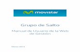 Grupo de Salto · móvil Movistar, denominada número de cabecera, que podrá asociar a un grupo de usuarios. ... Navegadores de Internet recomendados: Para visualizar correctamente