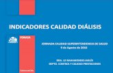 INDICADORES CALIDAD DIÁLISIS - Superintendencia de … · Pacientes informados Mejorar la calidad de la atención médica Mejorar la calidad de vida de los pacientes Mejorar eficiencia