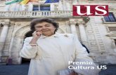 Premio Cultura US - Dirección de Comunicación | · La Biblia de Gutenberg: ... estudiantes y profesorado y la firma de acuerdos internaciona- ... unión en España entre dos campus