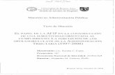 Maestría en Administración Pública Tesis de Maestríabibliotecadigital.econ.uba.ar/download/tpos/1502-0450_EsperSC.pdf · Los cambios en la AFIP y su relación con el contexto