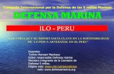 DE LA PESCA ARTESANAL EN EL PERU“ - … · Muelle pesquero artesanal de Ilo, Proyecto Macro Regional ¡ Salvemos el pescado del pueblo ! PLATAFORMA NORTE - PERU 70 MILLAS APROX.
