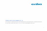 ENKA DE COLOMBIA S. A. - enka.com.co · ... logrando cerrar completamente el ciclo de este ... innovadoras que satisfacen los nuevos estilos de vida saludable que ... de hilos técnicos