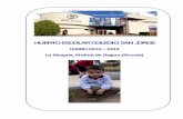 CURSO 2014 – 2015 La Alcayna, Molina de Segura …huertoseducativos.org/wp-content/uploads/2015/10/054_Colegio-San... · de 2014 sólo se realizó una serie de prueba desde la asignatura