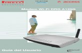 Módem Wi-Fi DRG A125G - Telecom | Hogares 930500242-A1 ii (C) 2009 Pirelli Broadband Solutions S.p.A. Todos los derechos reservados. Este documento contiene información propietaria