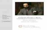 Joaquín Decref y Ruiz - Universidad Rey Juan Carlos · Joaquín Decref y Ruiz 150 Aniversario de su nacimiento (1864-1939) Sesión Científica Extraordinaria 27 de febrero de 2014